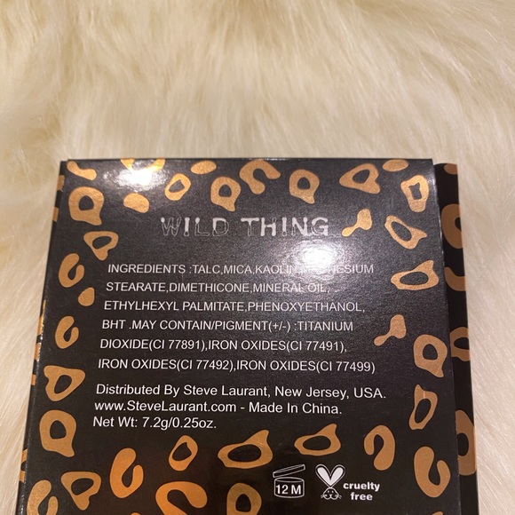 Steve Laurant Wild Thing Eyeshadow Palette - Picture 3 of 5